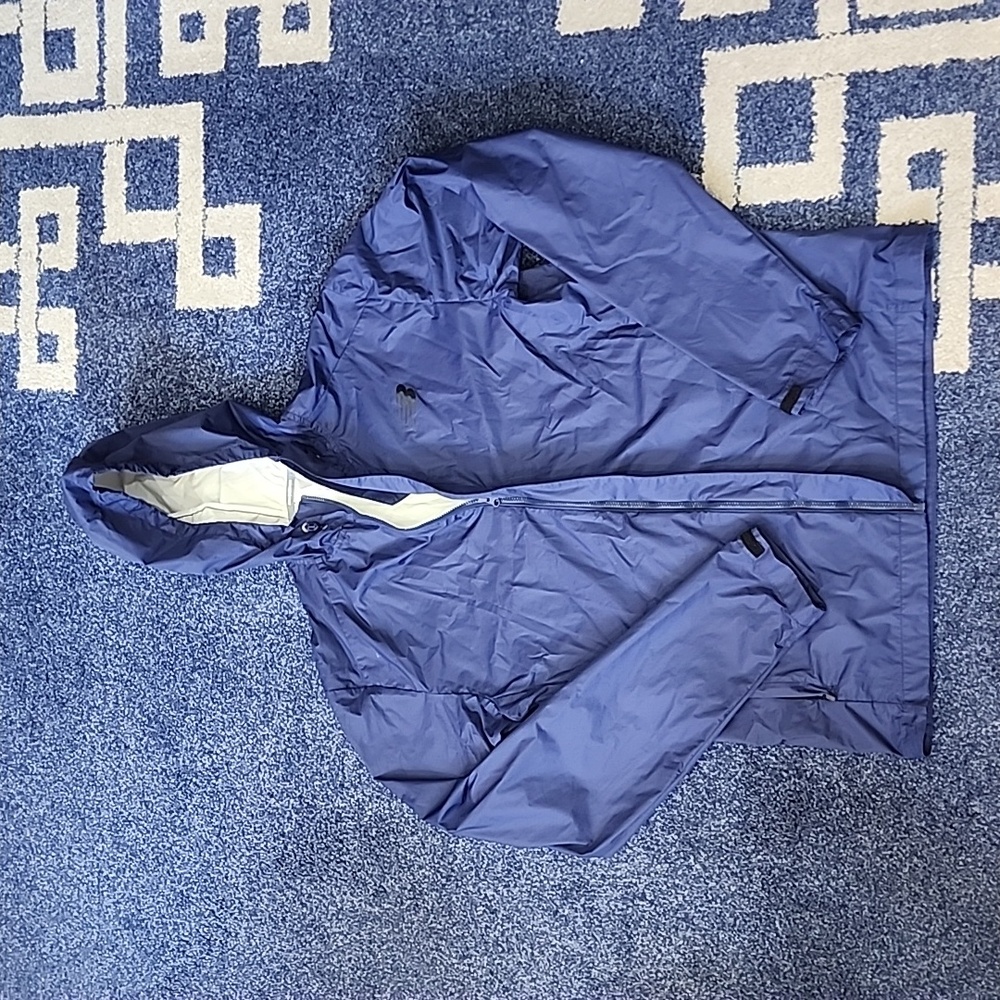 Men's New Balance Blue Rain Jacket